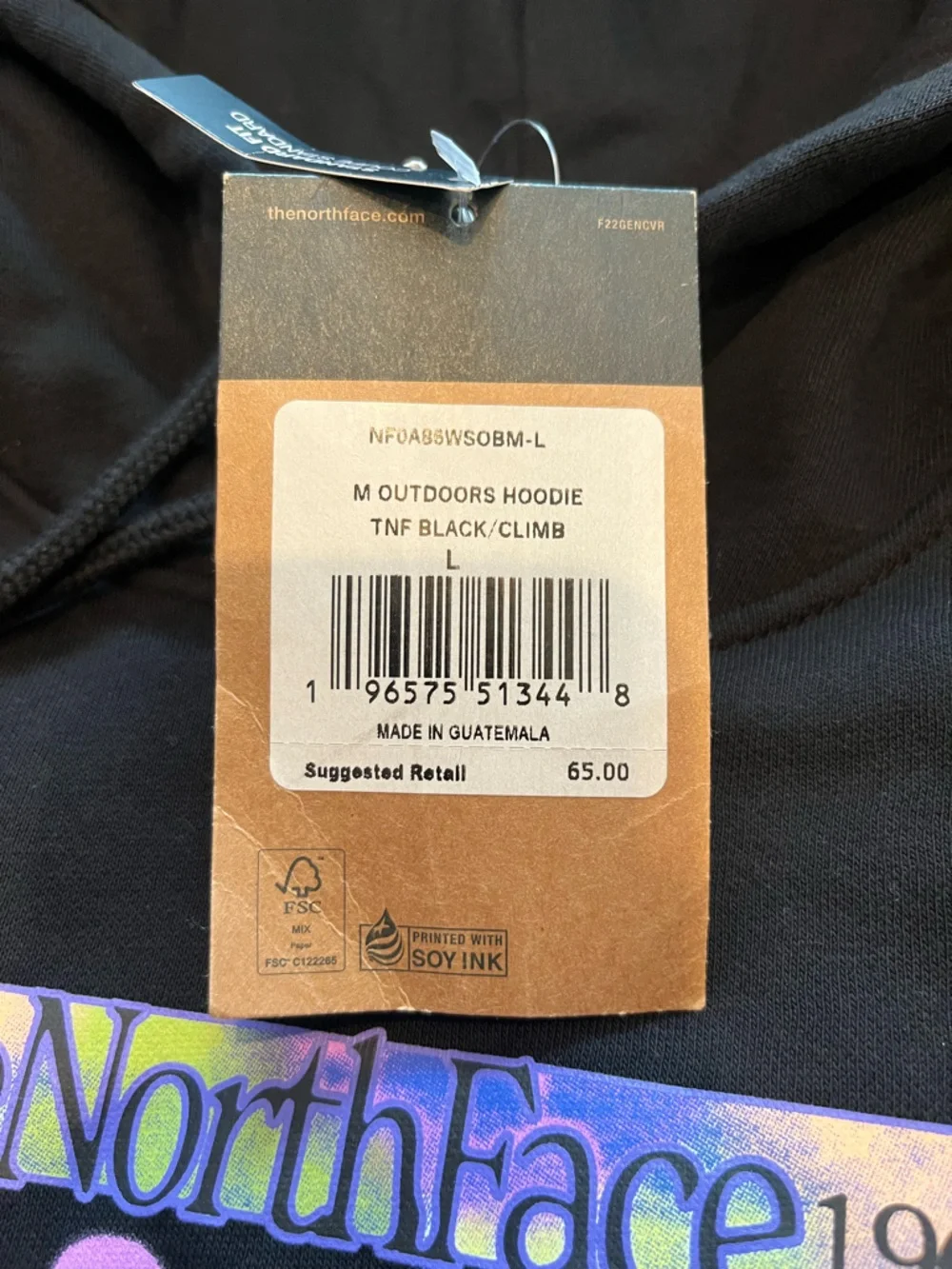NWT North Face Men’s Hoodie